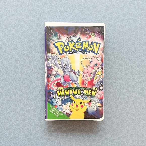 Pokémon: The First Movie VHS (#150 Mewtwo vs. #151 Mew) – 1999 - Picture 1 of 6